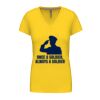 Ladies' short-sleeved V-neck T-shirt Thumbnail