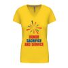 Ladies' short-sleeved V-neck T-shirt Thumbnail