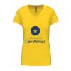 Ladies' short-sleeved V-neck T-shirt Thumbnail