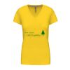 Ladies' short-sleeved V-neck T-shirt Thumbnail