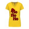 Ladies' short-sleeved V-neck T-shirt Thumbnail